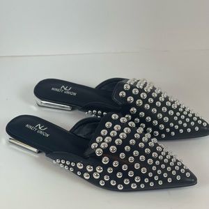 Lady Couture Studded mules
